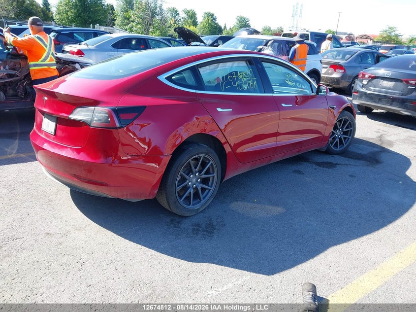 Vin: 5yj3e1ea4kf426168, lot: 3078383, tesla model 3 long range/mid range/standard range/standard range plus 20194