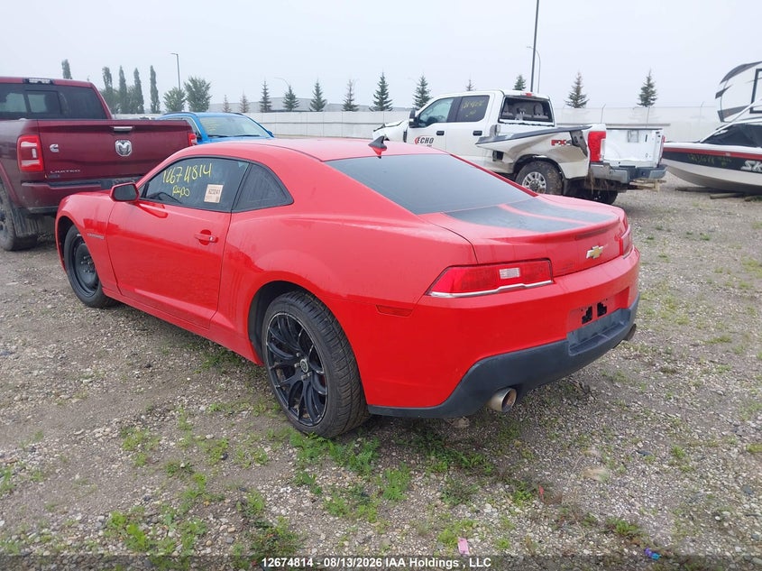 Vin: 2g1fb1e38f9240272, lot: 3078385, chevrolet camaro ls 20153