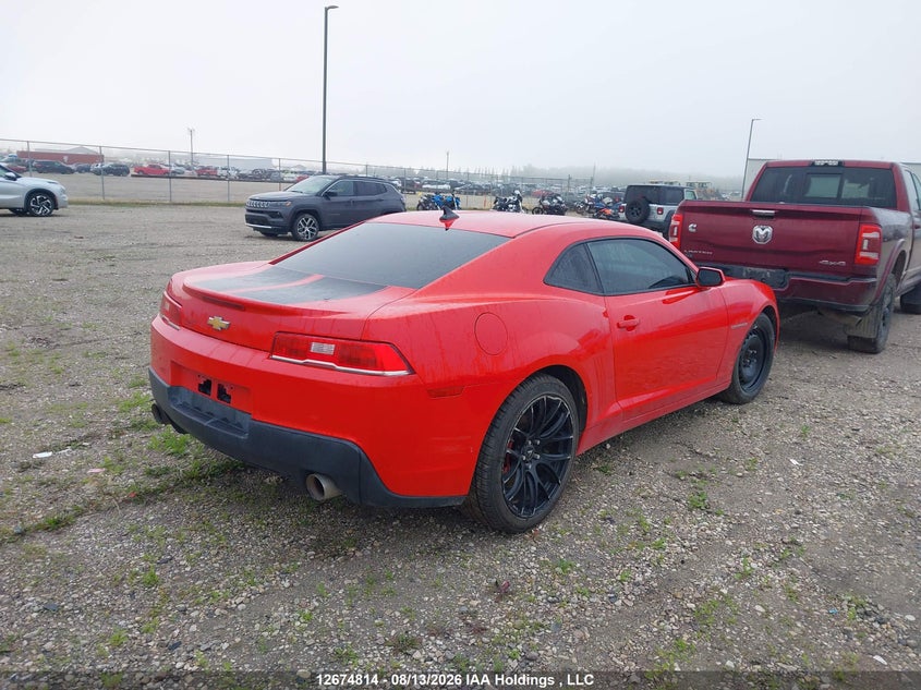 Vin: 2g1fb1e38f9240272, lot: 3078385, chevrolet camaro ls 20154