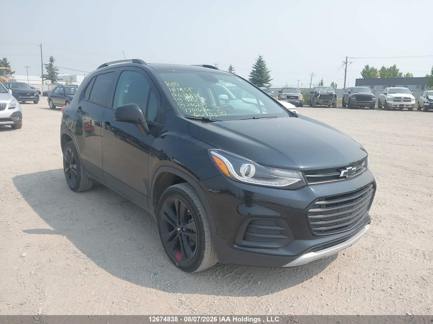 2019 Chevrolet Trax Lt, Удар сзади, IAAI, VIN 3GNCJPSB8KL246275