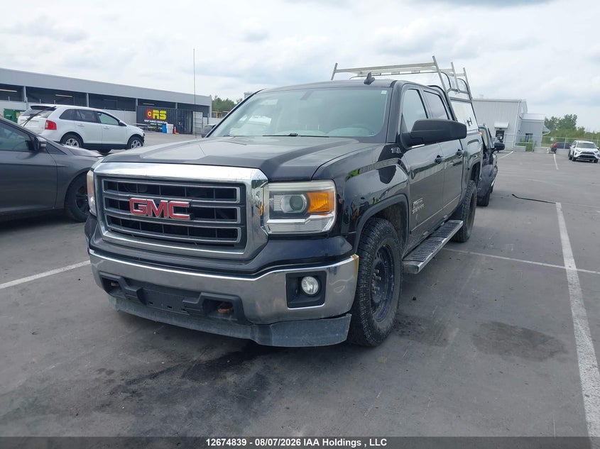 2015 GMC Sierra, Front, IAAI, VIN 3GTU2UEC1FG508309 — photo 2