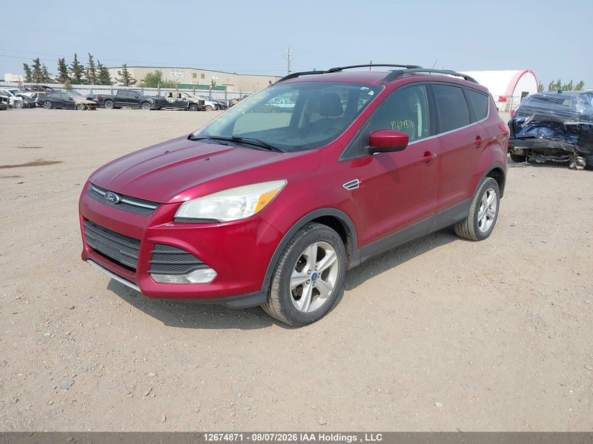 2013 Ford Escape, Rear, IAAI, VIN 1FMCU0GX4DUB11200 — photo 2