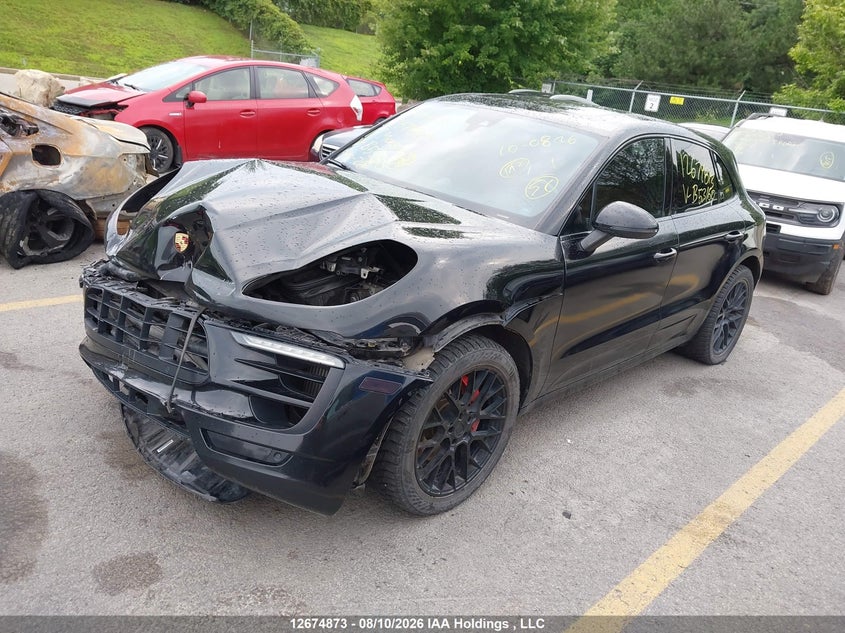2017 Porsche Macan, Front, IAAI, VIN WP1AG2A58HLB53160 — photo 2