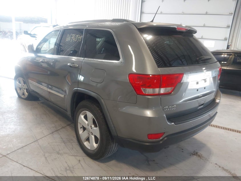 Vin: 1j4rr4gg6bc707784, lot: 3078450, jeep grand cherokee laredo 20113