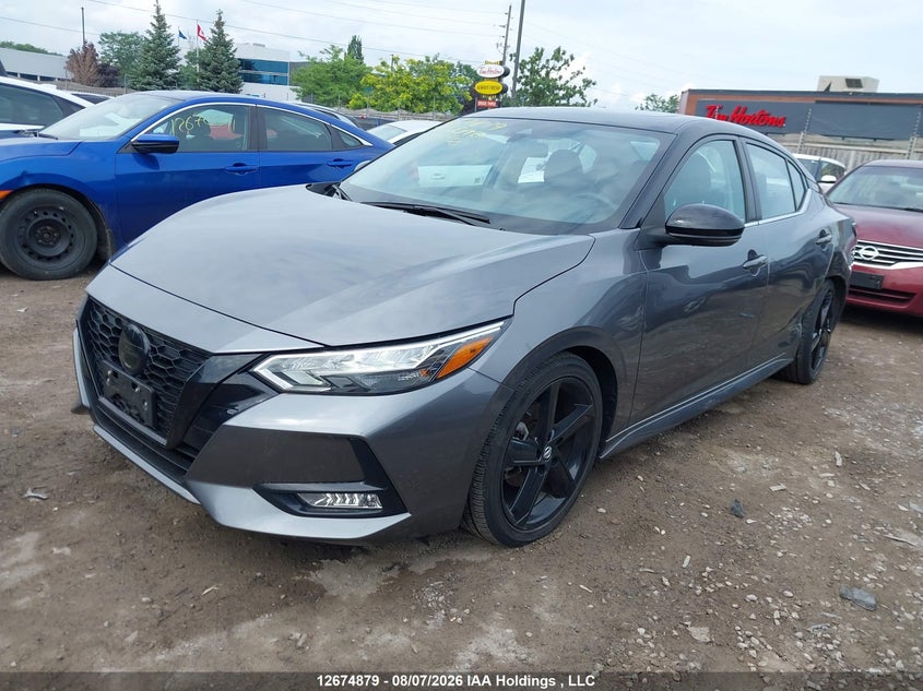 2023 Nissan Sentra, Left Side, IAAI, VIN 3N1AB8DV0PY327438 — photo 2