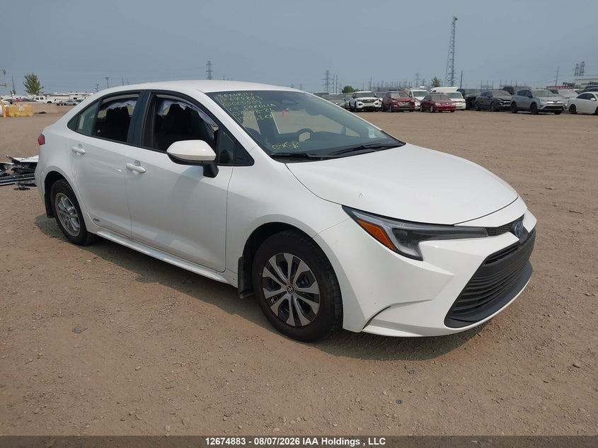 Vin: jtdbdmhe1s3023504, lot: 3078455, toyota corolla hybrid le 2025 img_1