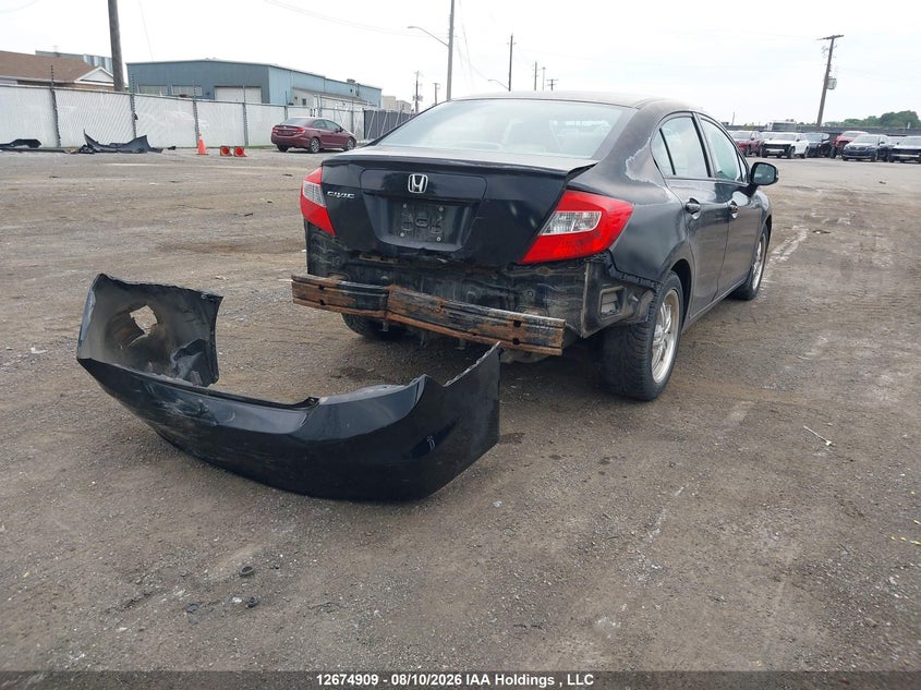 Vin: 2hgfb2f53ch030940, lot: 3078481, honda civic lx 20124