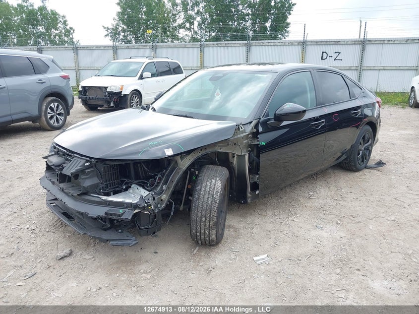 2026 Honda Civic, Front, IAAI, VIN 2HGFE2F29TH100275 — photo 2