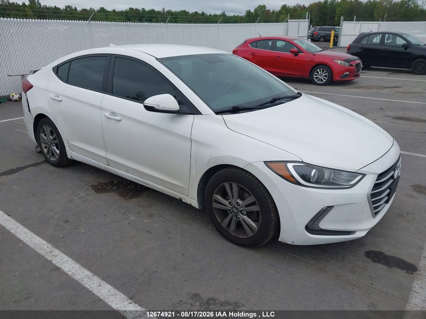 Vin: kmhd84lf6ju444524, lot: 3078493, hyundai elantra 20181