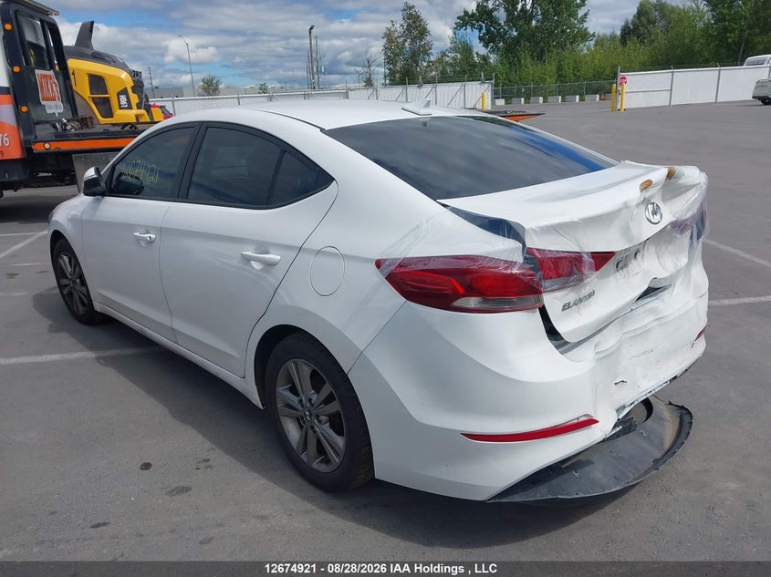 Vin: kmhd84lf6ju444524, lot: 3078493, hyundai elantra 20183