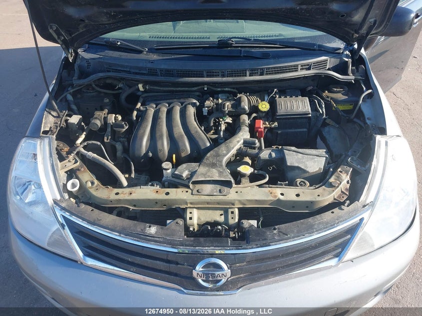2012 NISSAN VERSA HATCHBACK 1.8L I-4 DOHC, VVT, 122HP