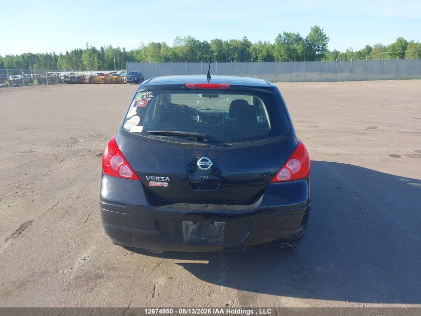2012 NISSAN VERSA HATCHBACK 1.8L I-4 DOHC, VVT, 122HP