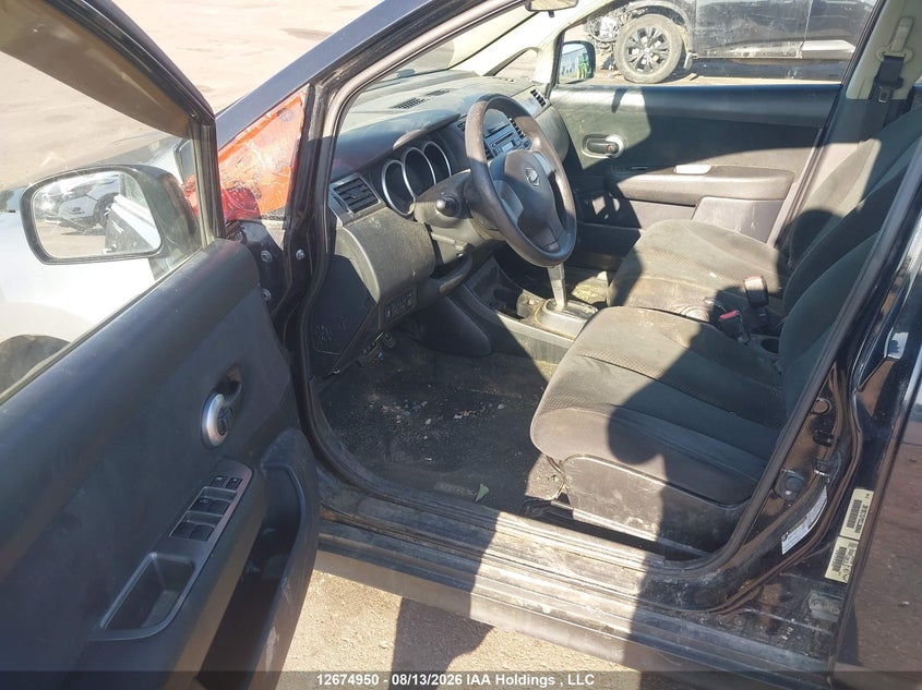 2012 NISSAN VERSA HATCHBACK 1.8L I-4 DOHC, VVT, 122HP
