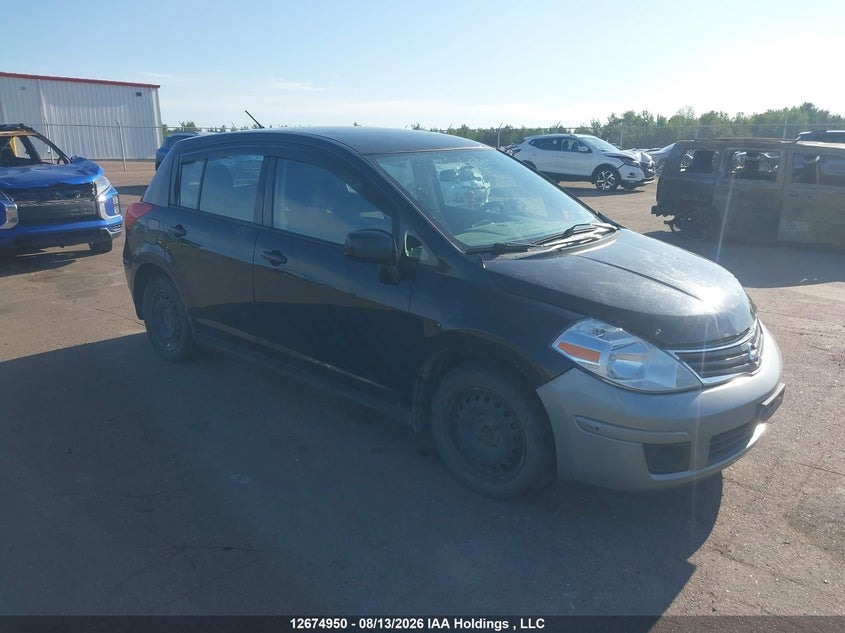 2012 NISSAN VERSA HATCHBACK 1.8L I-4 DOHC, VVT, 122HP