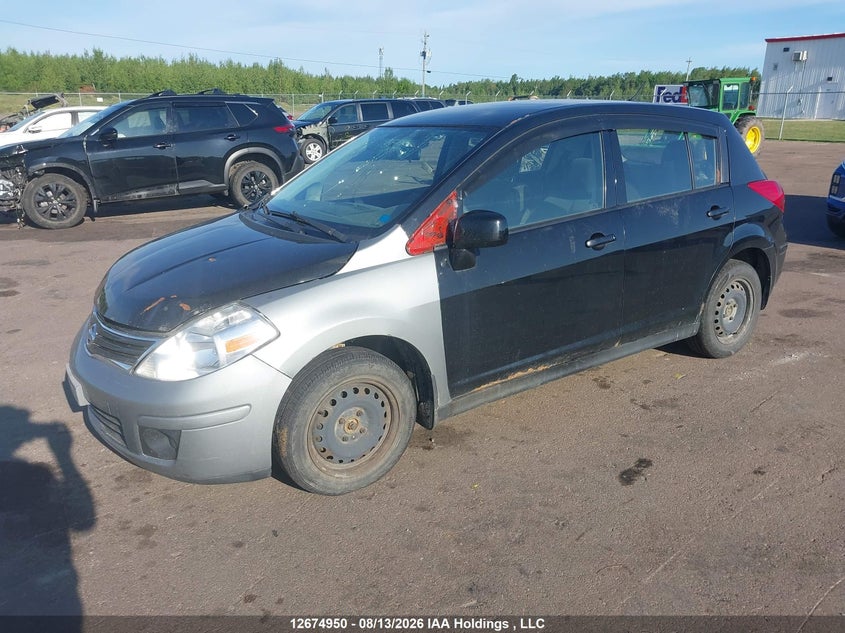 2012 NISSAN VERSA HATCHBACK 1.8L I-4 DOHC, VVT, 122HP