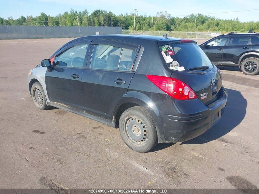 2012 NISSAN VERSA HATCHBACK 1.8L I-4 DOHC, VVT, 122HP