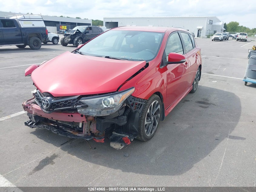 Vin: jtnkarje7hj542945, lot: 3078543, toyota corolla im 20172