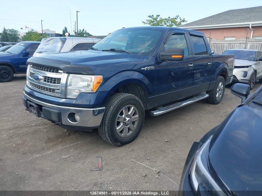2013 Ford F-150, Right Side, IAAI, VIN 1FTFW1EF8DKE30848 — photo 2