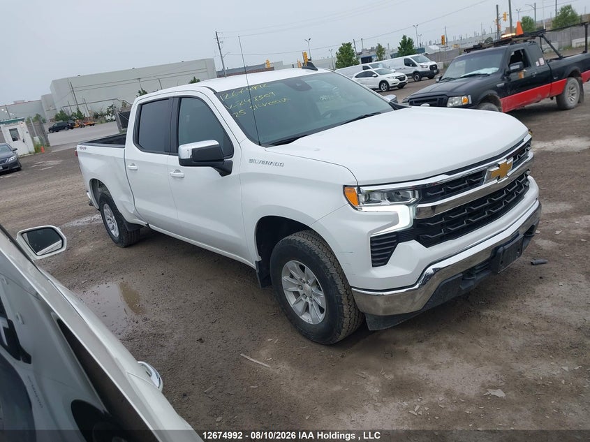 2025 Chevrolet Silverado K1500 Lt, Right Side, IAAI, VIN 3GCUKDED3SG247509