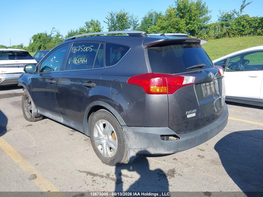 Vin: 2t3bfrev4dw116044, lot: 3078583, toyota rav4 le 20133