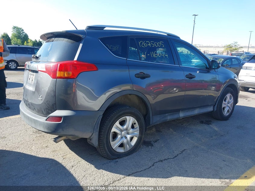 Vin: 2t3bfrev4dw116044, lot: 3078583, toyota rav4 le 20134