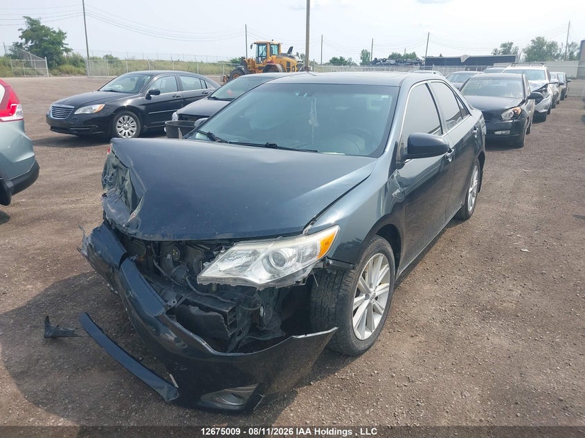 2012 Toyota Camry, Удар спереди, IAAI, VIN 4T1BD1FK1CU057523 — фото 2
