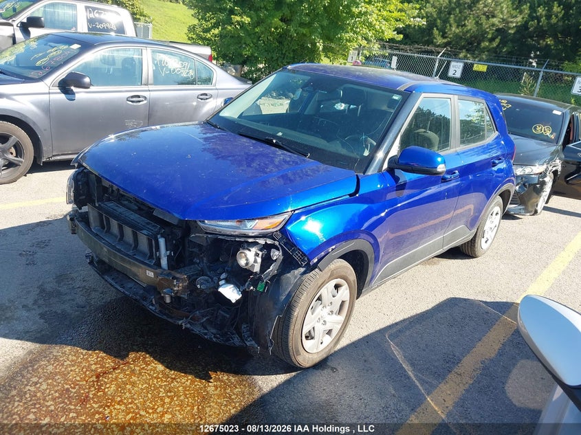 2023 Hyundai Venue Essential, Front, IAAI, VIN KMHRB8A38PU233390 — photo 2