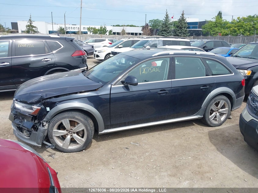 2014 AUDI A4 ALLROAD WAGON 2.0L I-4 DI, DOHC, VVT, TURBO, 220HP
