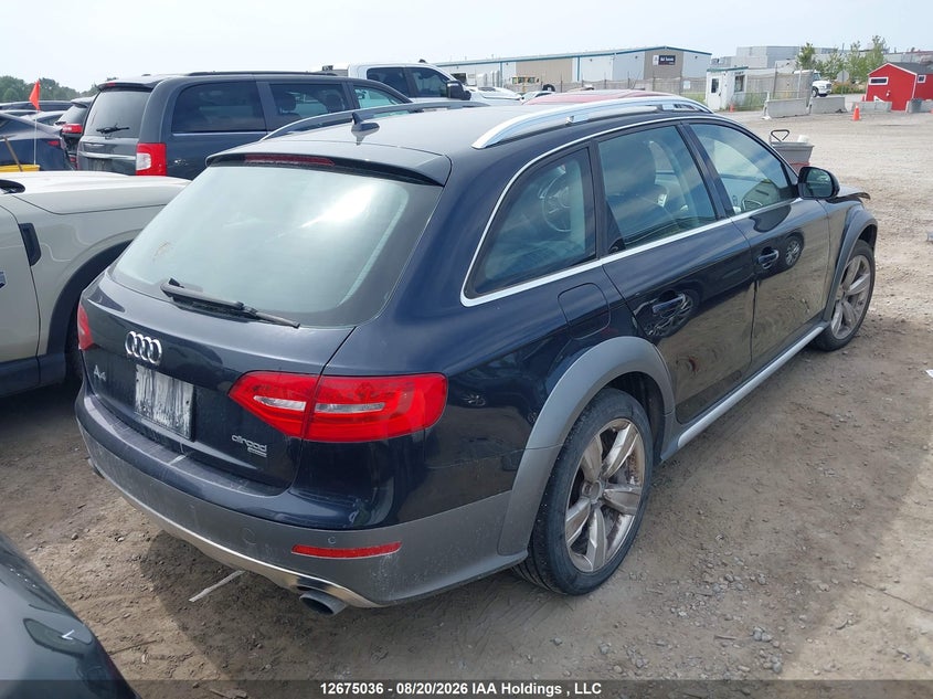 2014 AUDI A4 ALLROAD WAGON 2.0L I-4 DI, DOHC, VVT, TURBO, 220HP
