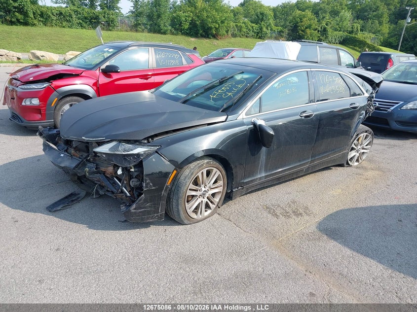2015 Lincoln MKZ, Удар ззаду, IAAI, VIN 3LN6L2LU1FR623580 — фото 2