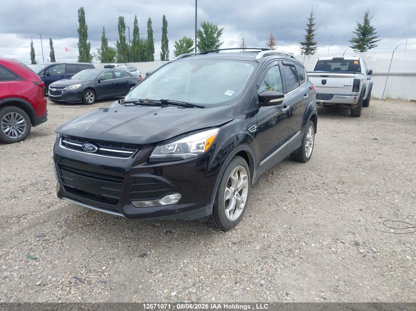 Vin: 1fmcu9j9xdub73750, lot: 3078674, ford escape titanium 20132