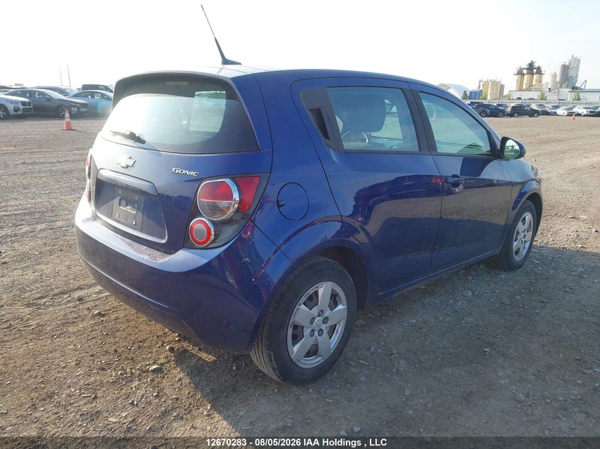 Vin: 1g1ja6eh8d4254405, lot: 3078687, chevrolet sonic ls auto 20134