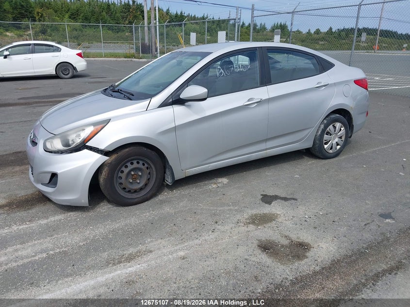 2014 Hyundai Accent, Удар спереди, IAAI, VIN KMHCT4AE2EU627980 — фото 2