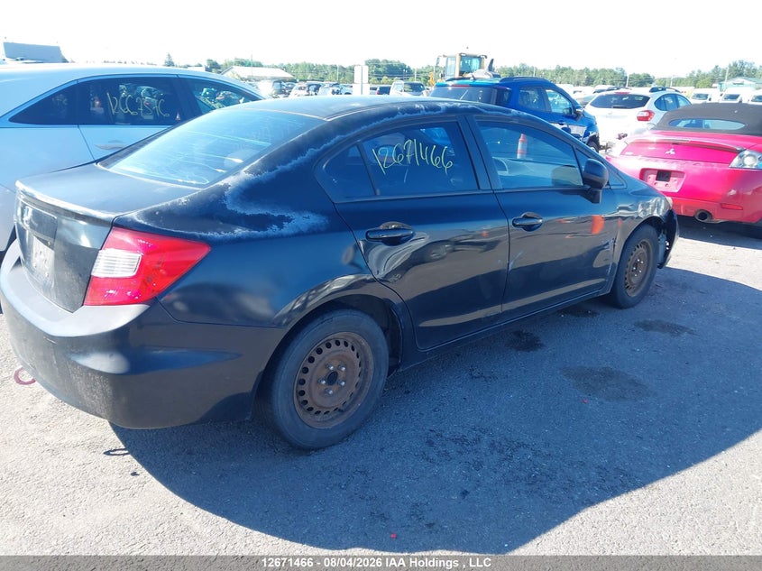 Vin: 2hgfb2f55ch007059, lot: 3078725, honda civic ex 20124