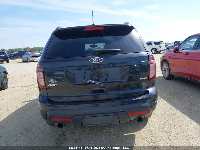 2015 FORD EXPLORER SPORT SPORT UTILITY VEHICLE 3.5L V-6 DI, DOHC, VVT, TURBO, 365HP