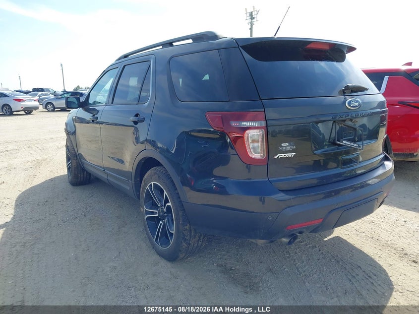 2015 FORD EXPLORER SPORT SPORT UTILITY VEHICLE 3.5L V-6 DI, DOHC, VVT, TURBO, 365HP