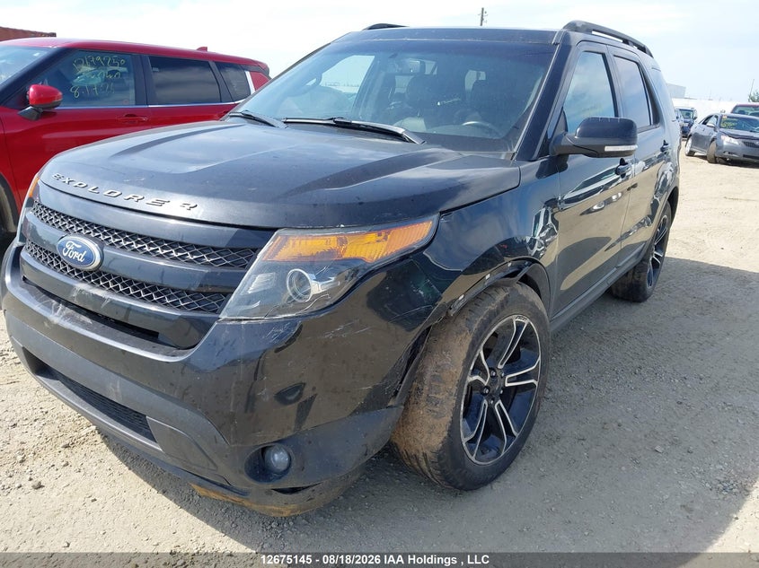 2015 FORD EXPLORER SPORT SPORT UTILITY VEHICLE 3.5L V-6 DI, DOHC, VVT, TURBO, 365HP