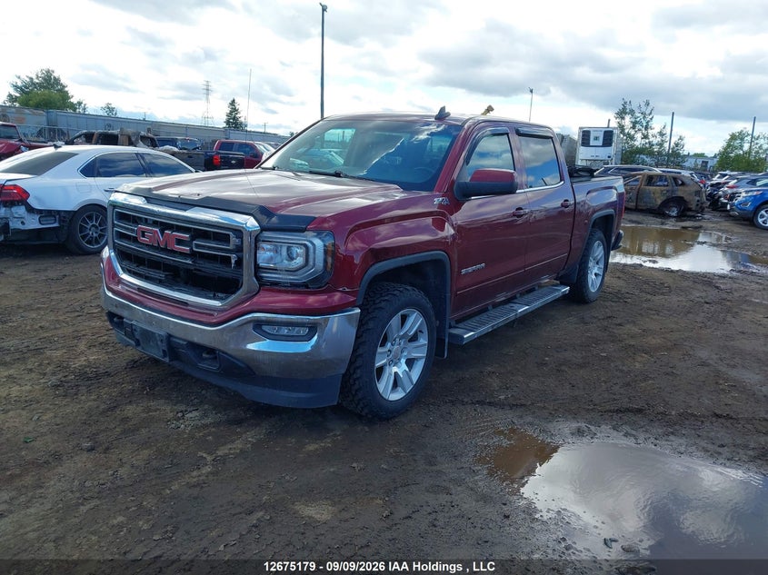 2017 GMC Sierra, Front, IAAI, VIN 3GTU2MECXHG211333 — photo 2
