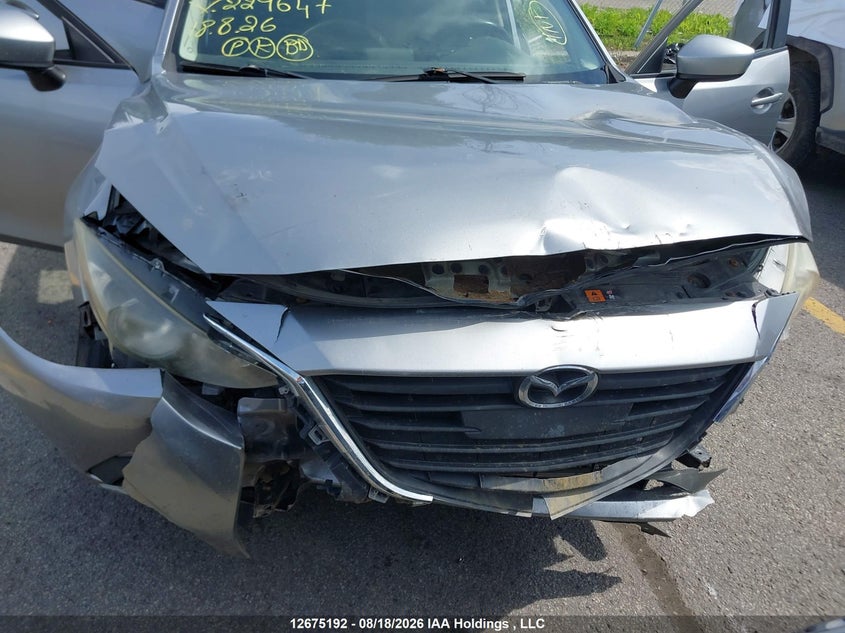2015 MAZDA 3 HATCHBACK 2.0L I-4 DI, DOHC, VVT, 155HP