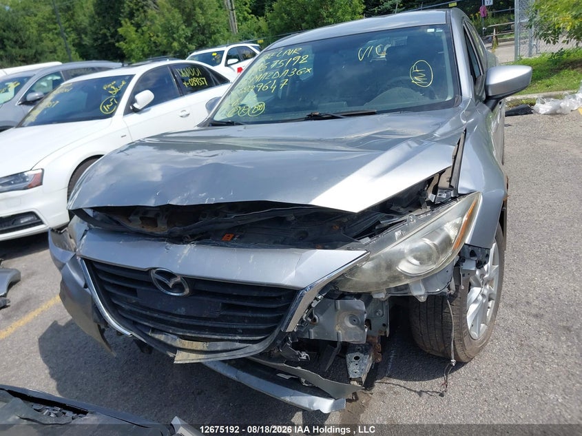 2015 MAZDA 3 HATCHBACK 2.0L I-4 DI, DOHC, VVT, 155HP