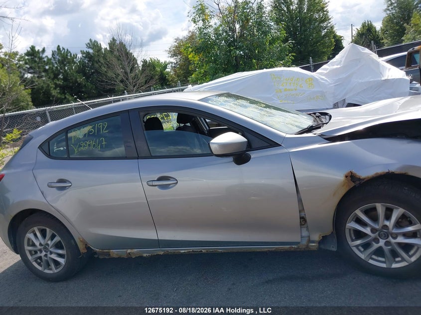 2015 MAZDA 3 HATCHBACK 2.0L I-4 DI, DOHC, VVT, 155HP