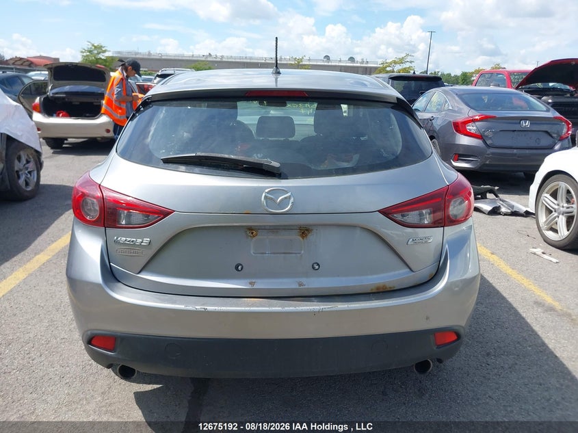 2015 MAZDA 3 HATCHBACK 2.0L I-4 DI, DOHC, VVT, 155HP