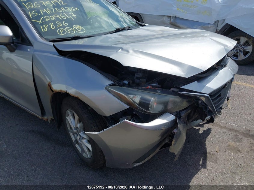 2015 MAZDA 3 HATCHBACK 2.0L I-4 DI, DOHC, VVT, 155HP