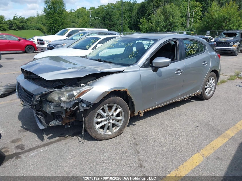 2015 MAZDA 3 HATCHBACK 2.0L I-4 DI, DOHC, VVT, 155HP