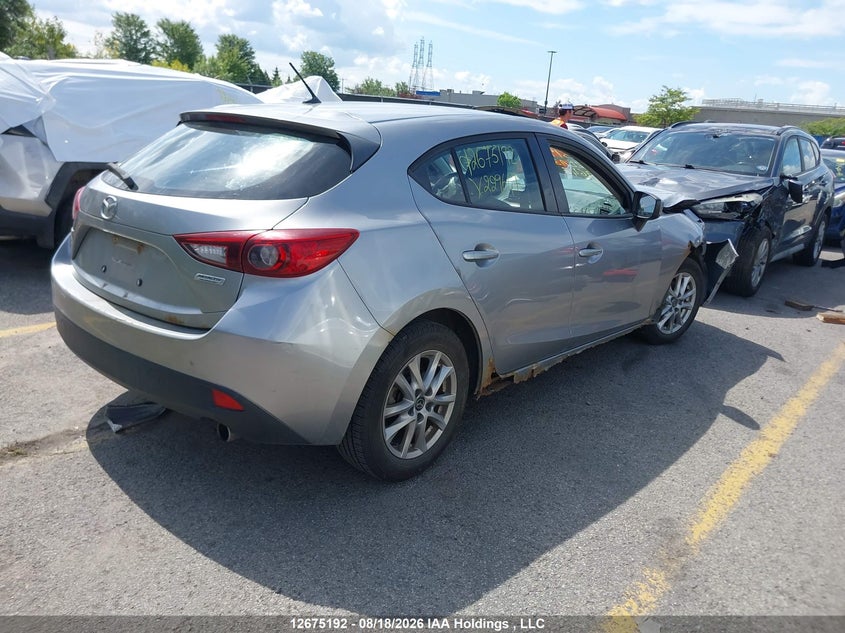 2015 MAZDA 3 HATCHBACK 2.0L I-4 DI, DOHC, VVT, 155HP