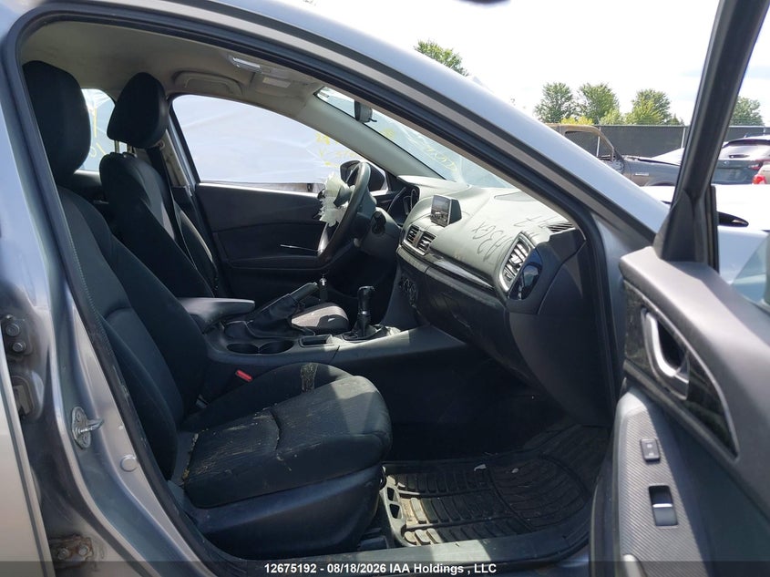 2015 MAZDA 3 HATCHBACK 2.0L I-4 DI, DOHC, VVT, 155HP