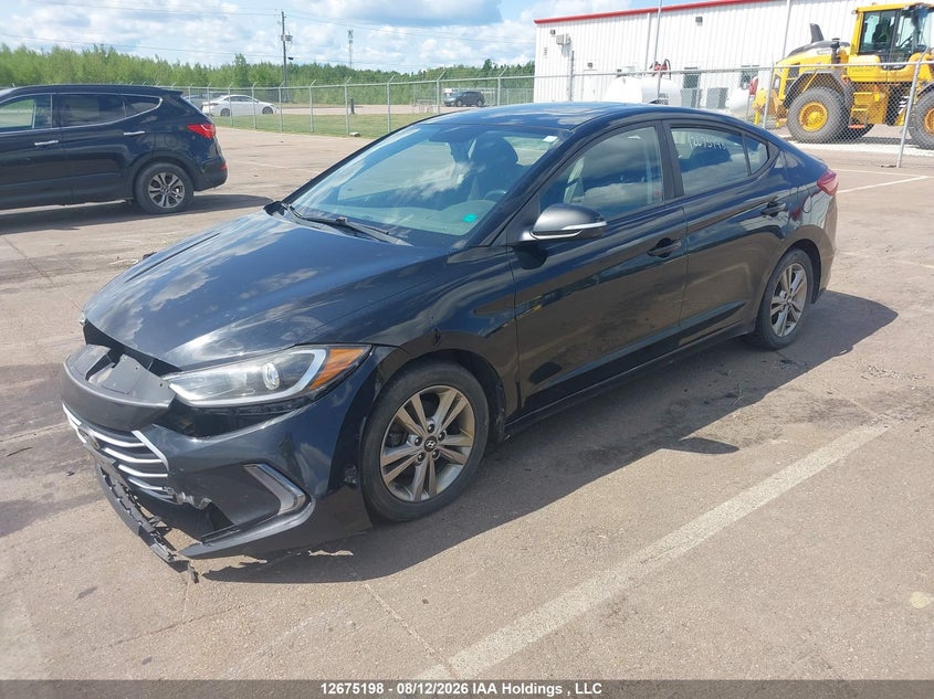 2018 Hyundai Elantra Sel/Value/Limited, Front, IAAI, VIN KMHD84LF2JU578110 — photo 2