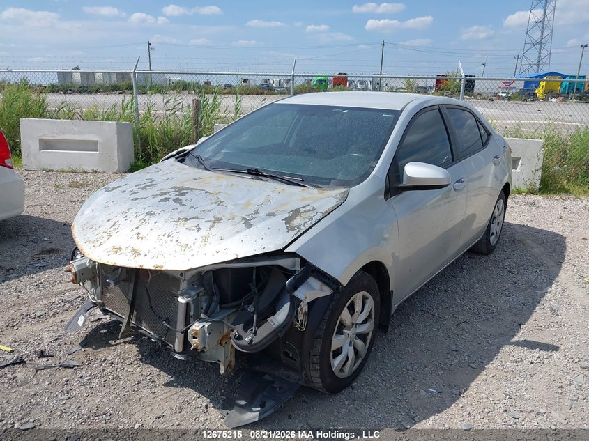 2015 TOYOTA COROLLA SEDAN 1.8L I-4 DOHC, VVT, 132HP