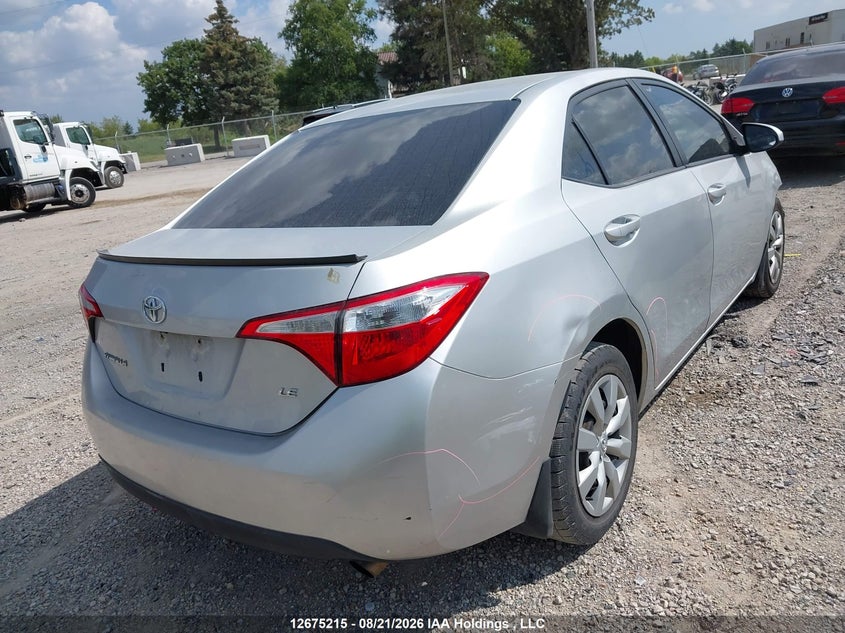 2015 TOYOTA COROLLA SEDAN 1.8L I-4 DOHC, VVT, 132HP