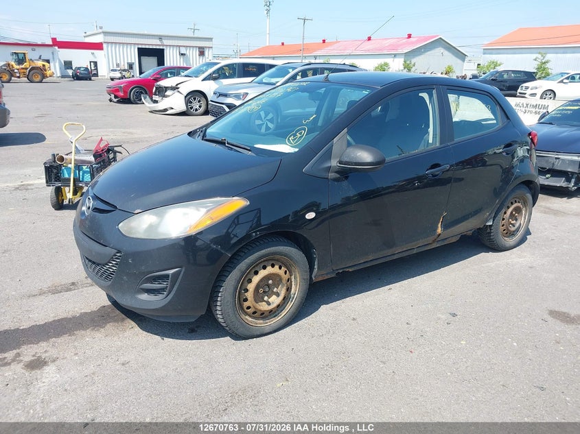 Vin: jm1de1hy4b0107137, lot: 3078828, mazda mazda2 gs/gx 20112